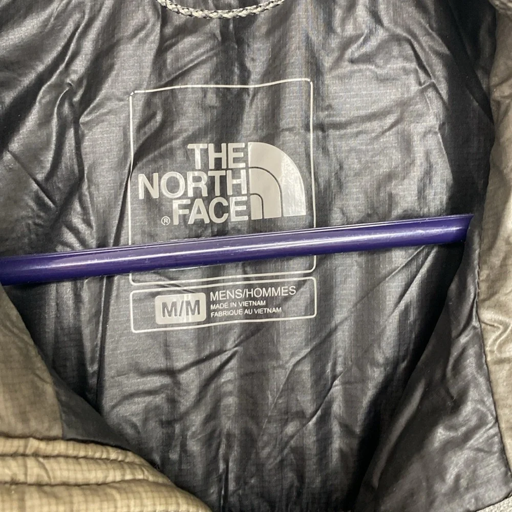 The North Face Men's Olive Green Quilted Vest Size M
